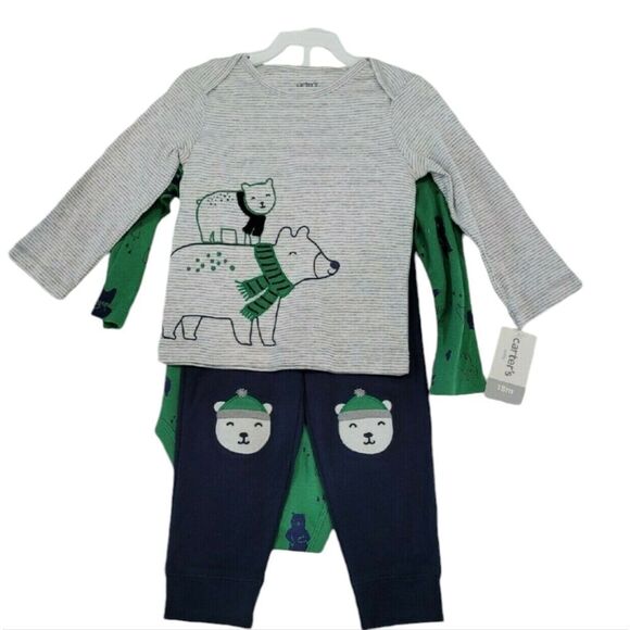 New Carters 3 pc bear set - Picture 1 of 5